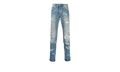 INDIGO HEAVY DISTRESS REPAIRS "Blue" P001 IHDR422