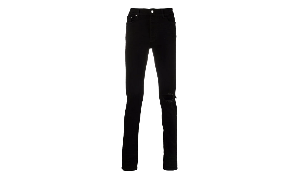 Broken Jeans "Aged Black" PXMD004 001