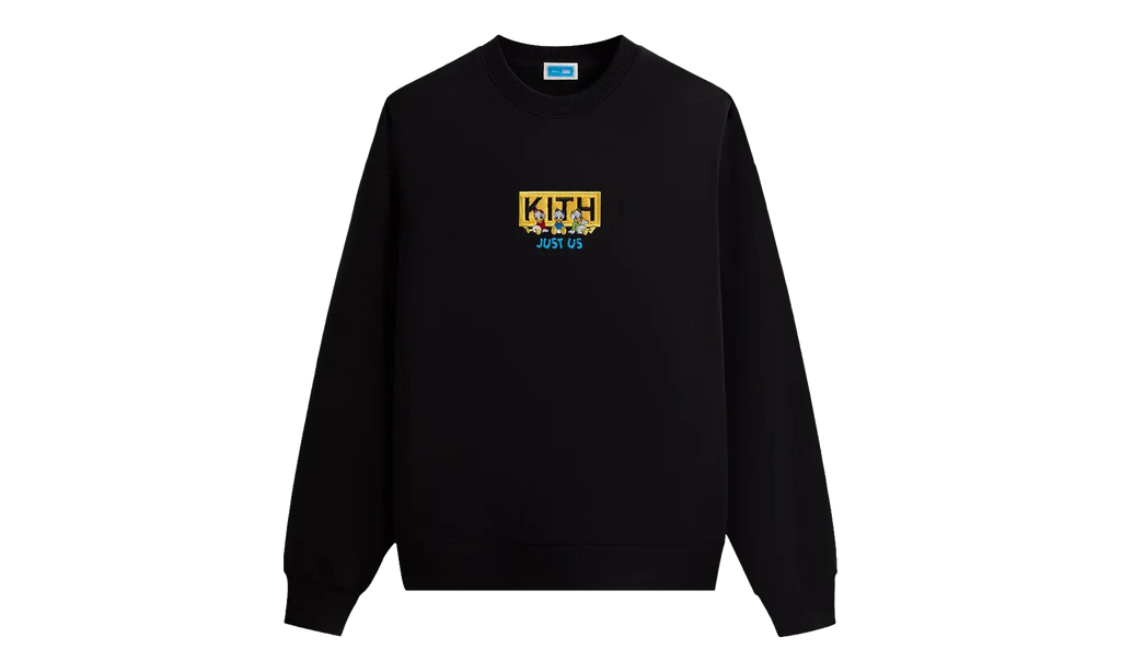 Donald Duck Triplets Vintage Nelson Crewneck "Disney - Black" khm033127 001