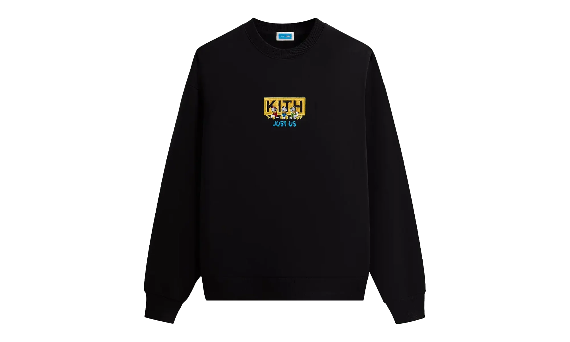 Donald Duck Triplets Vintage Nelson Crewneck "Disney - Black" khm033127 001