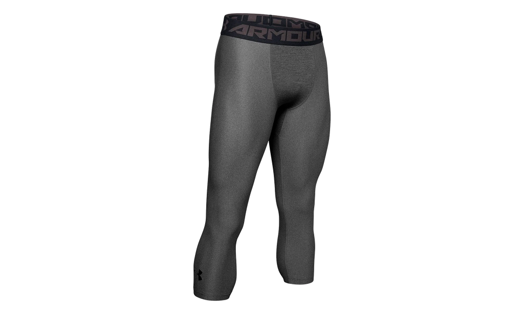 HeatGear Armour 2.0 3/4 Legging "Carbon Heather / Black" 1289574 090