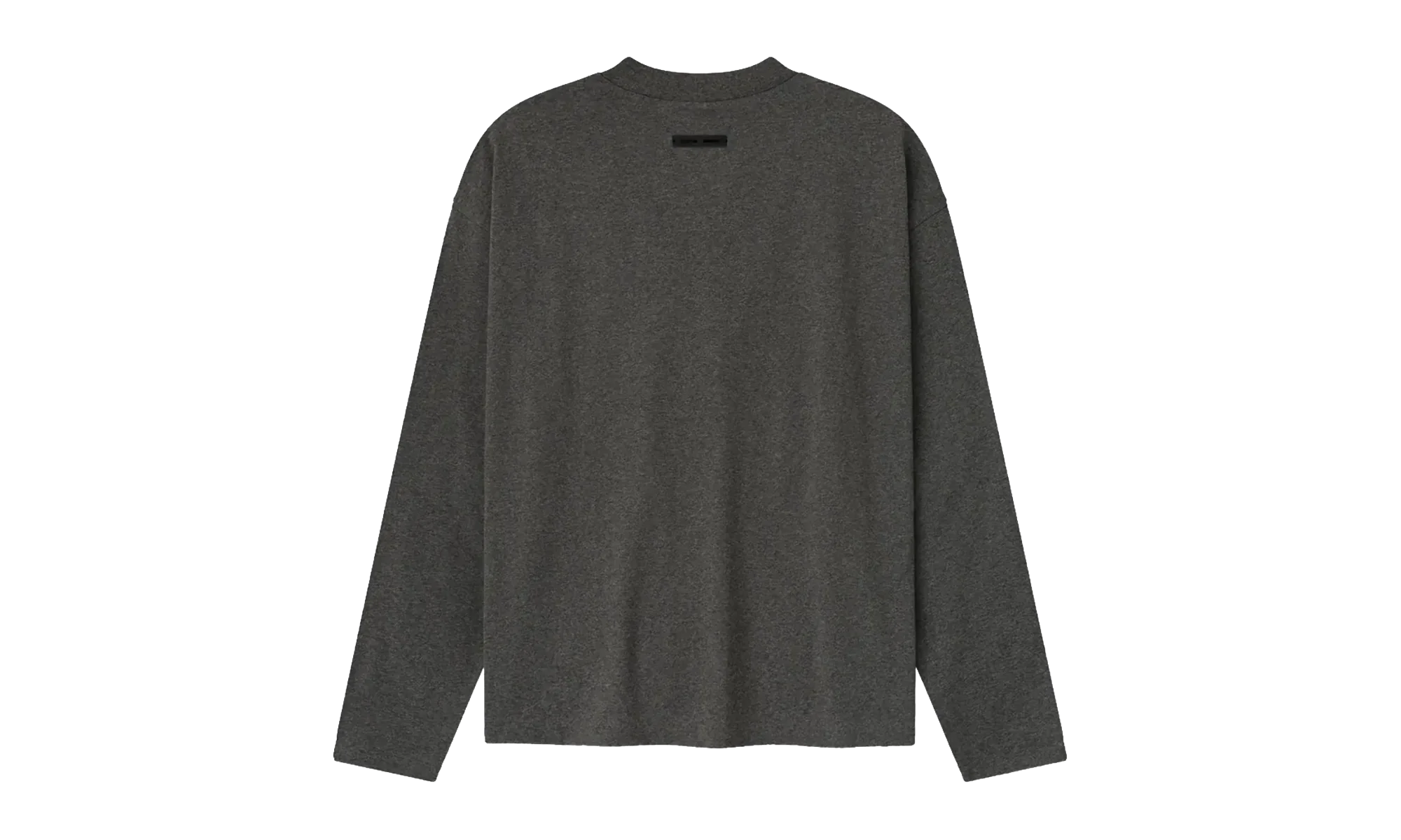 Embroidered Classic Fit Long-Sleeve "Charcoal Heather" 125HO254201F