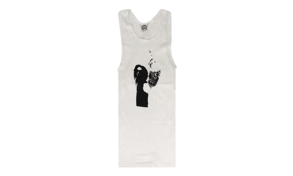 Ribbed Richard Stark Tank Top "White" CHRM0933