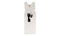 Ribbed Richard Stark Tank Top "White" CHRM0933