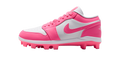 Air Jordan 1 Retro MCS Low Cleats "Digital Pink" CJ8524 103