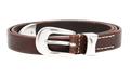 2CM Leather Belt "Brown" A2208BBR