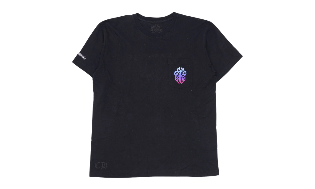 Neon Purple Dagger Horseshoe Tee "Black" CHRM0691