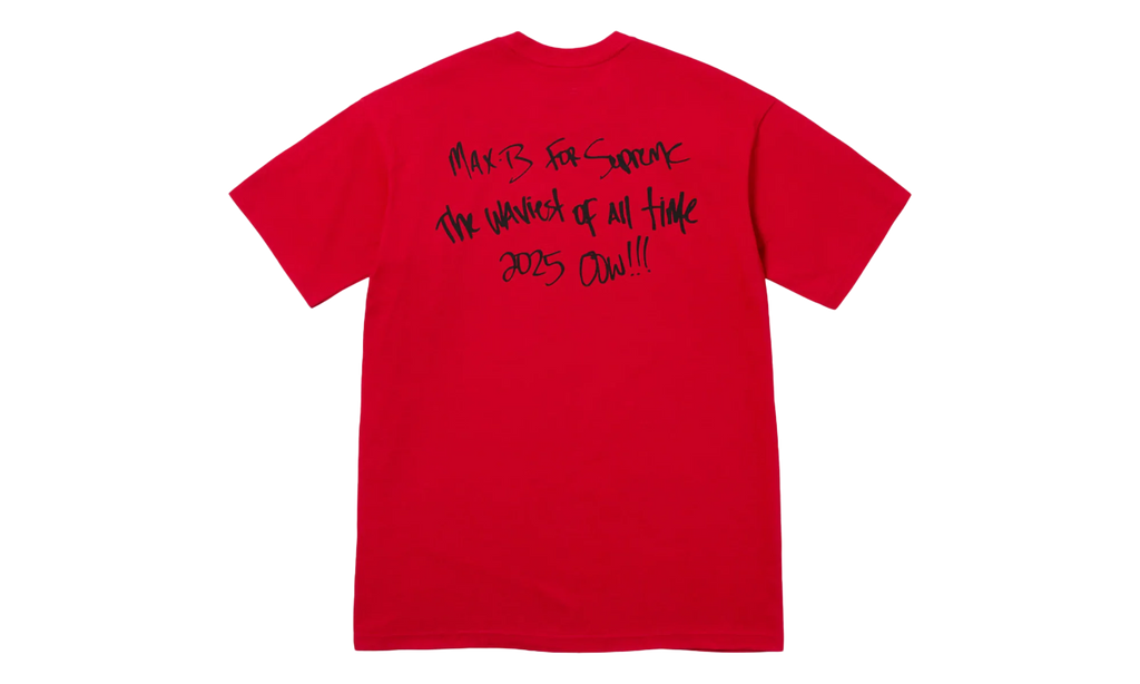 Max B Tee "SS25 - Red" SU25287
