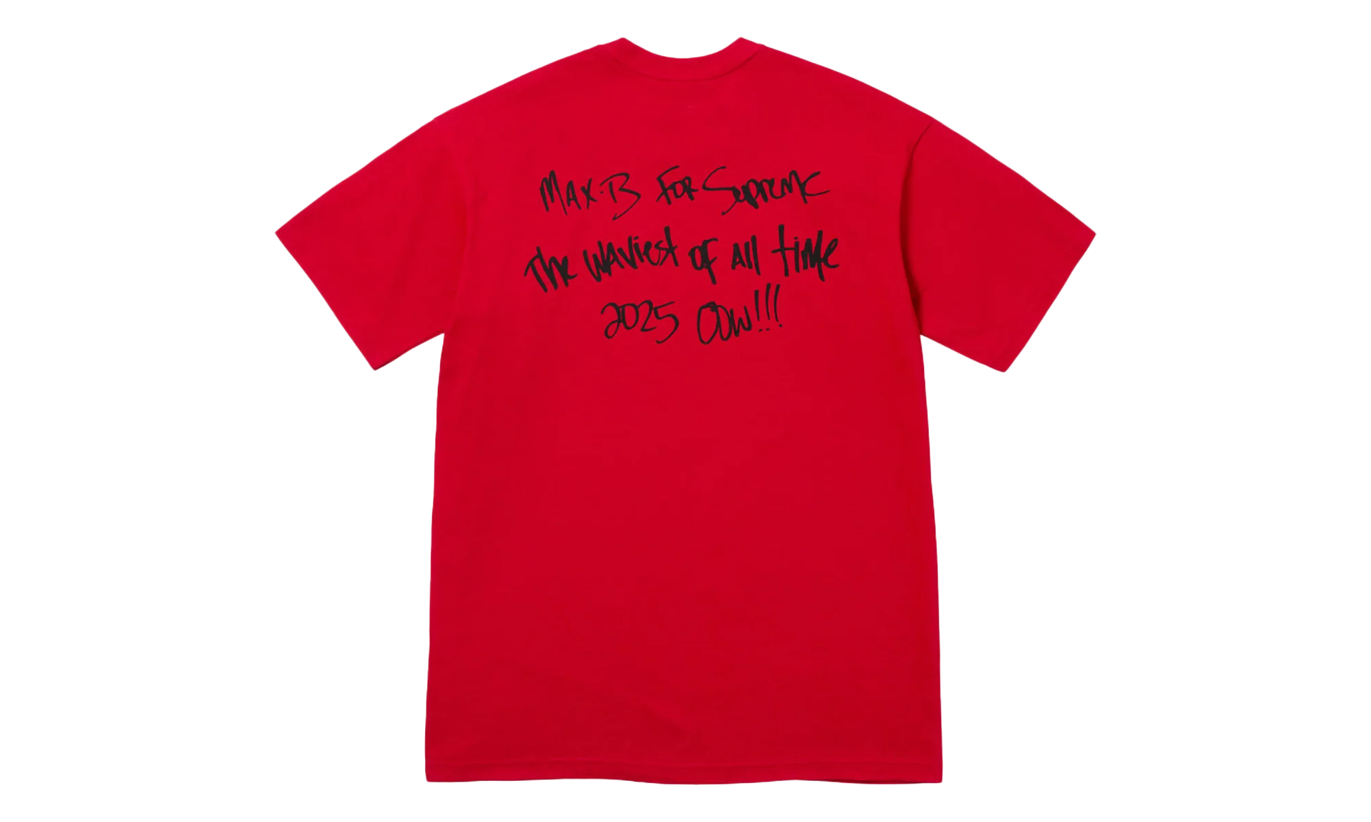 Max B Tee "SS25 - Red" SU25287