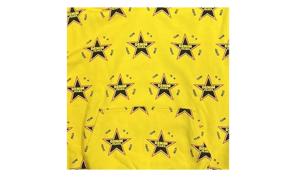 Every Tear Is A Star Hoodie "Yellow" DT596