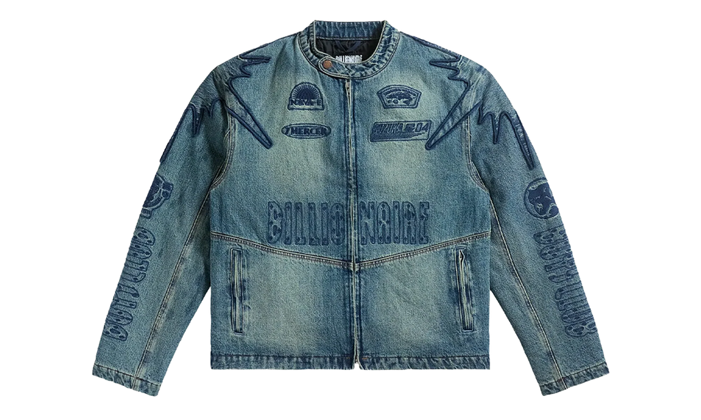 Module Moto Denim Jacket "Blue" 861 1403