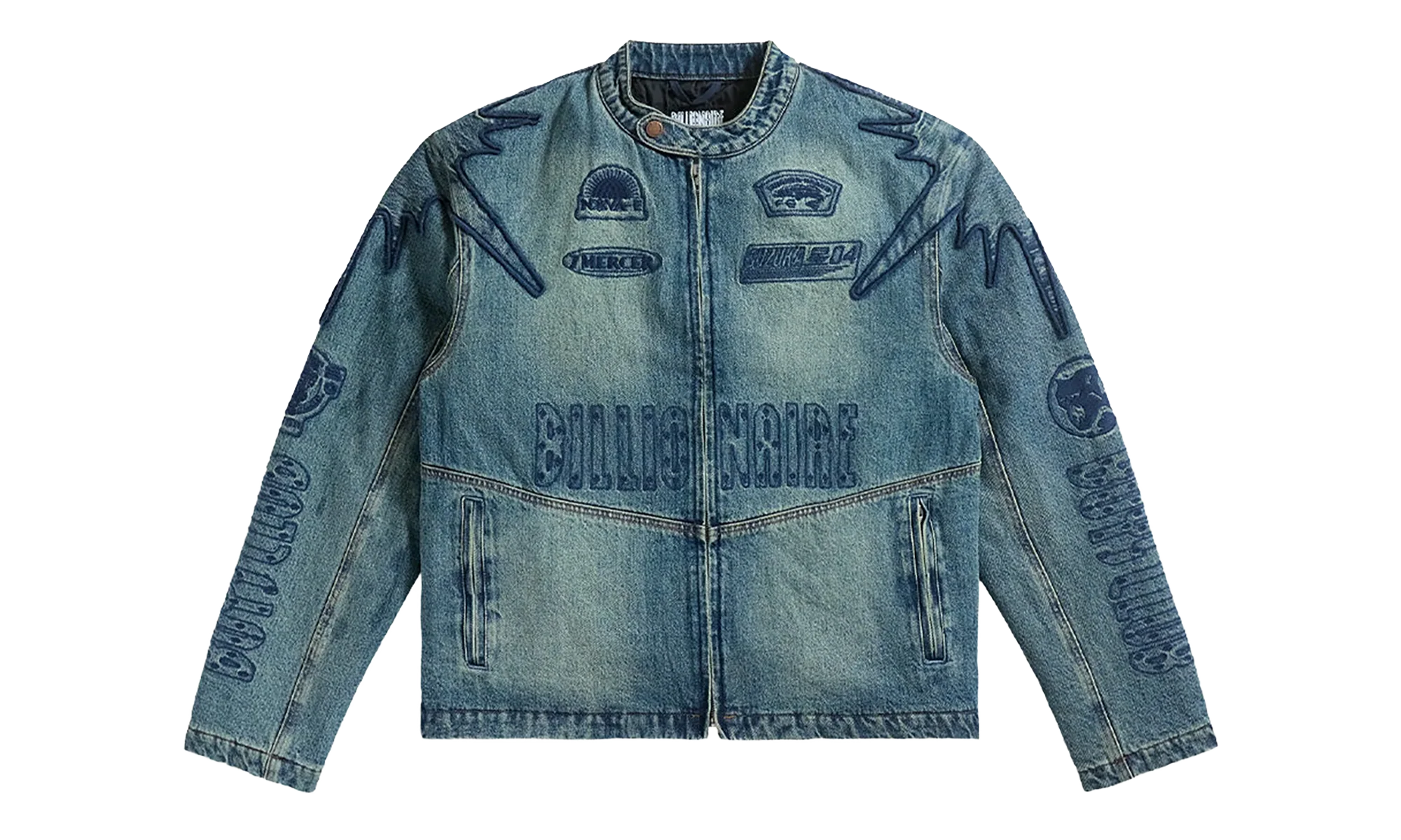 Module Moto Denim Jacket "Blue" 861 1403