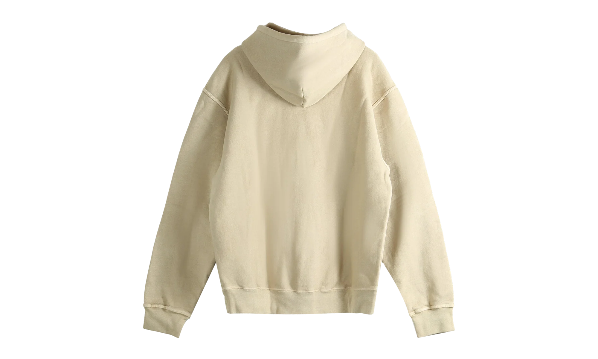 Smooth Stock Pig. Dyed Hoodie "KHAKI" 1925021 KHAK