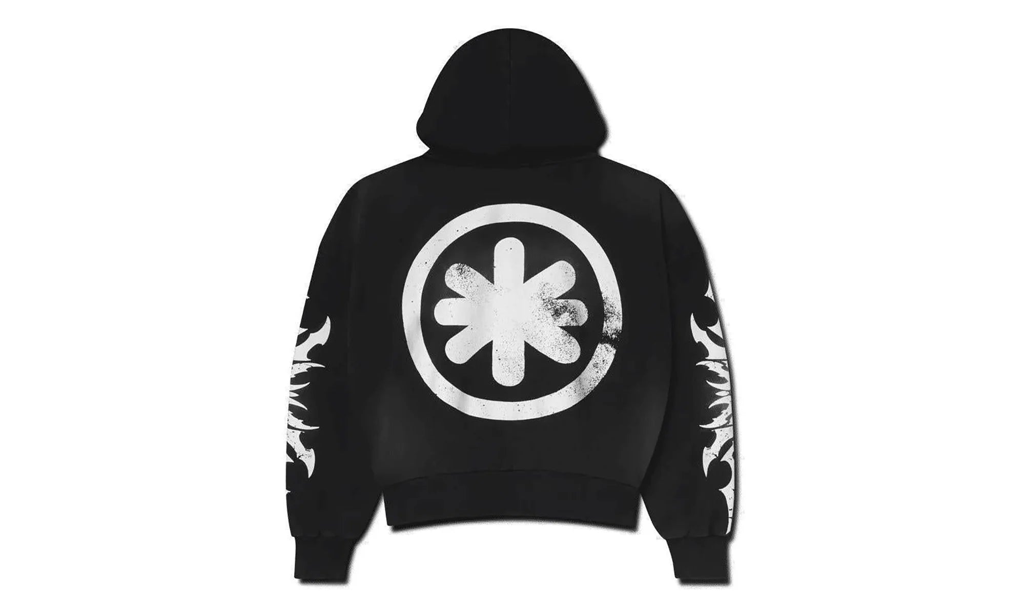 Acid Wash Zip Up Hoodie "Complex Con Exclusive - Black" 10067208