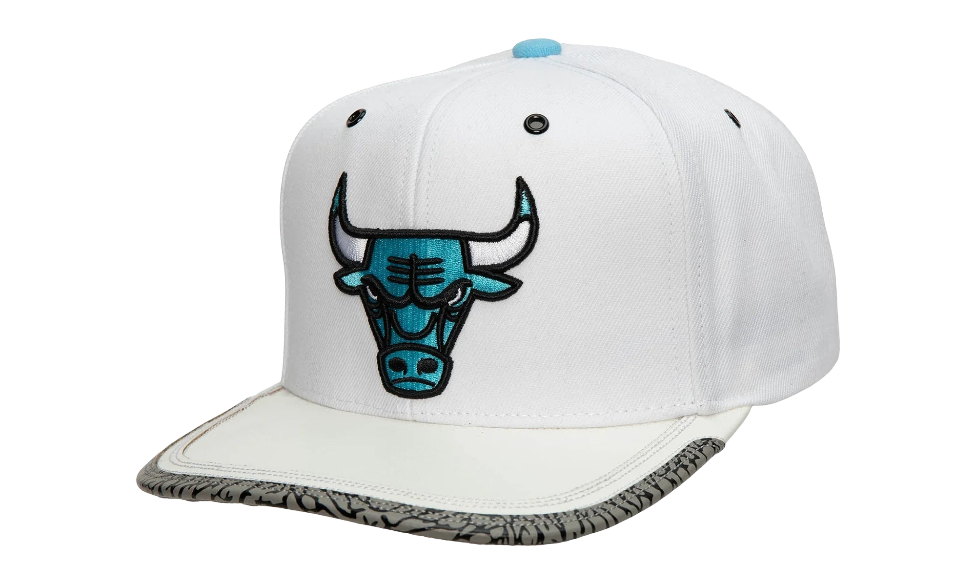 NBA Day 3 Snapback Cap "Chicago Bulls - White / Light Blue" HHSS4373 CBUYYPPPWHLB