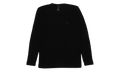 Embroidered Thermal Long Sleeve T-Shirt "Black" CHRM0824