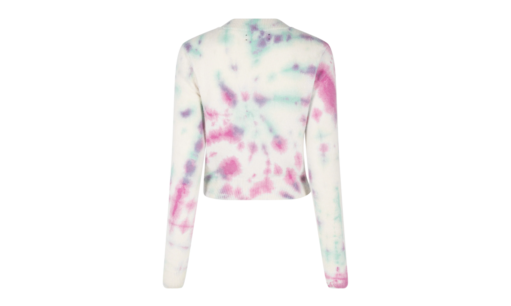 Tie Dye Cashmere Crewneck "Multicolored" WKL006 900