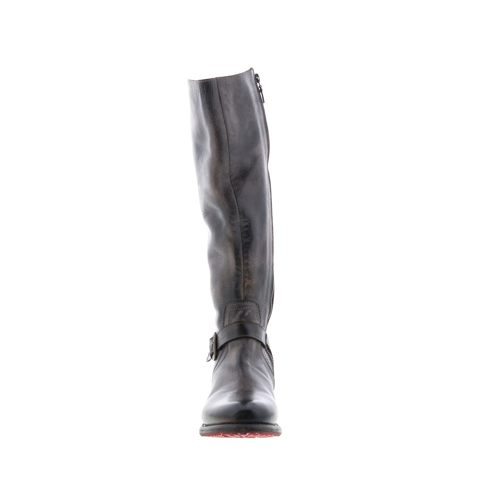 Bed Stu Glaye F315401 Womens Brown Leather Zipper Knee High Boots
