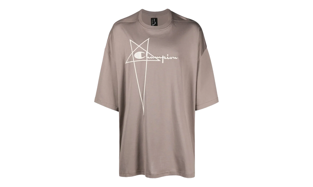 Rick Owens x Champion Tommy Oversized S/S Tee "Dust" CM02C9229 CHJEG 34