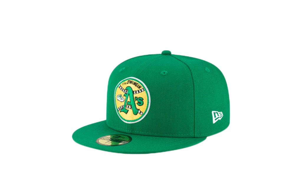59Fifty MLB Oakland Athletics 1971 Cooperstown Fitted Hat "Green" 11590962