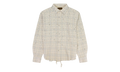 Pearl And Diamond Button-Down Shirt "Beige" BC25SSLS01 BEIG