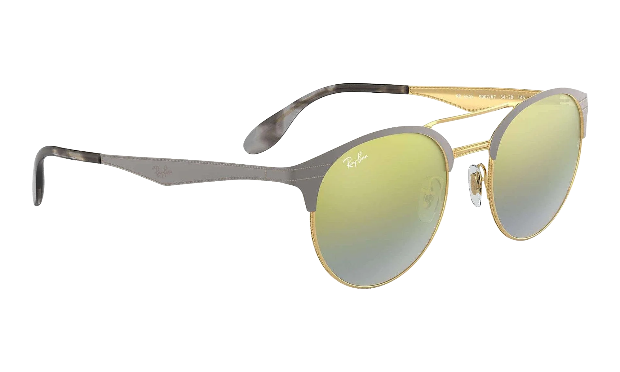 Highstreet Round Sunglasses "Grey/Gold" RB3545-9007-A7_51