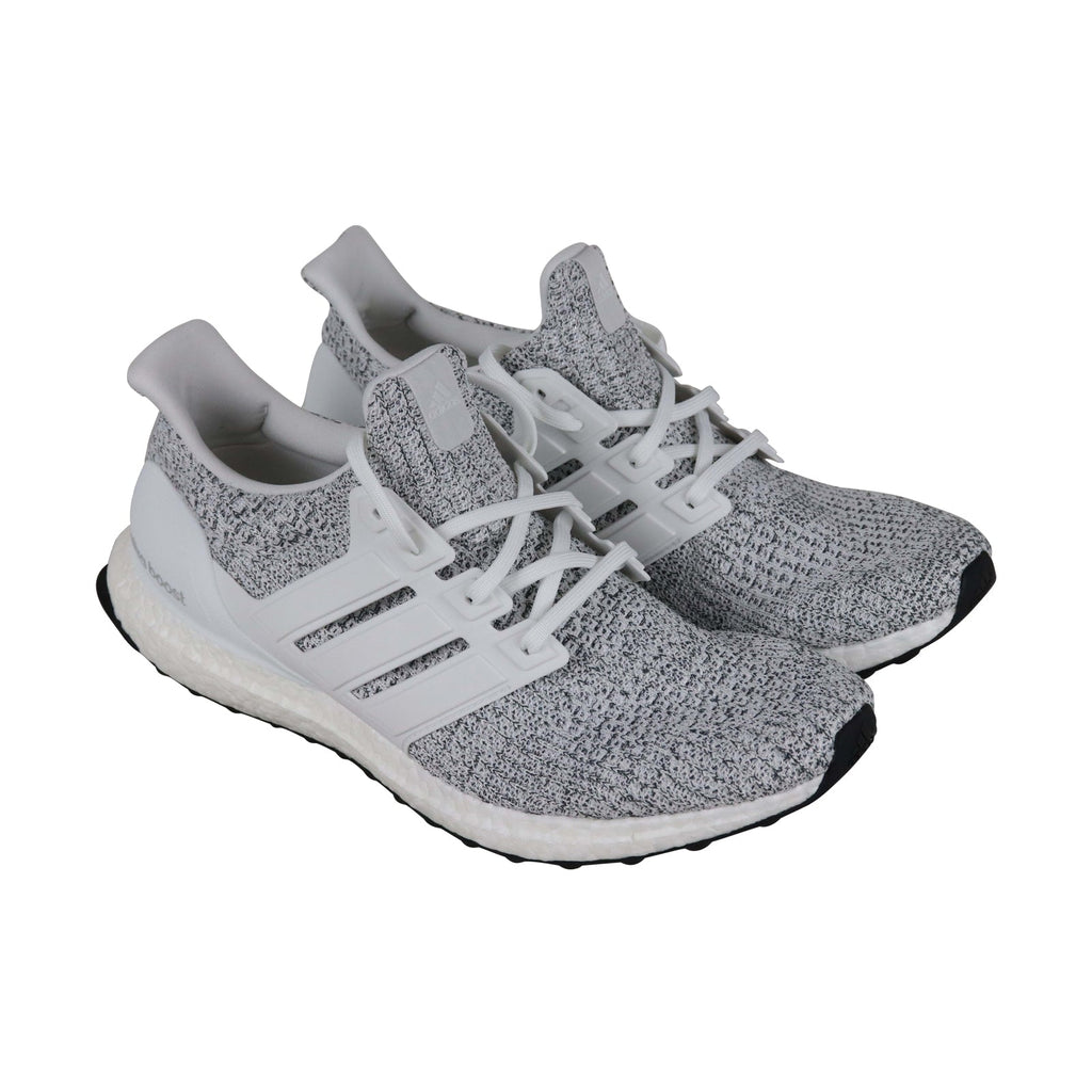 Ultra Boost F36155 Mens Gray Canvas Lace Up Athletic Gym Running Shoes