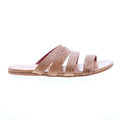Bed Stu Henna F373043 Womens Brown Leather Slip On Slides Sandals Shoes