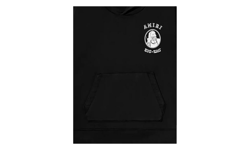 X ZIG ZAG HOODIE "Black" SS22MJL010