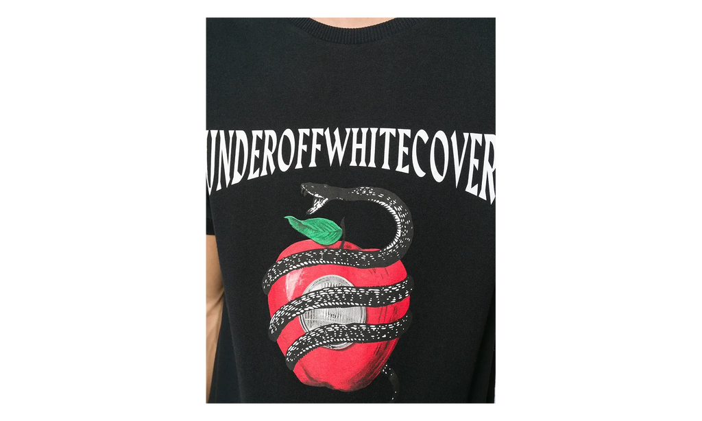 Undercover Apple T-Shirt "Black / Multicolor" OMAA027G19877012