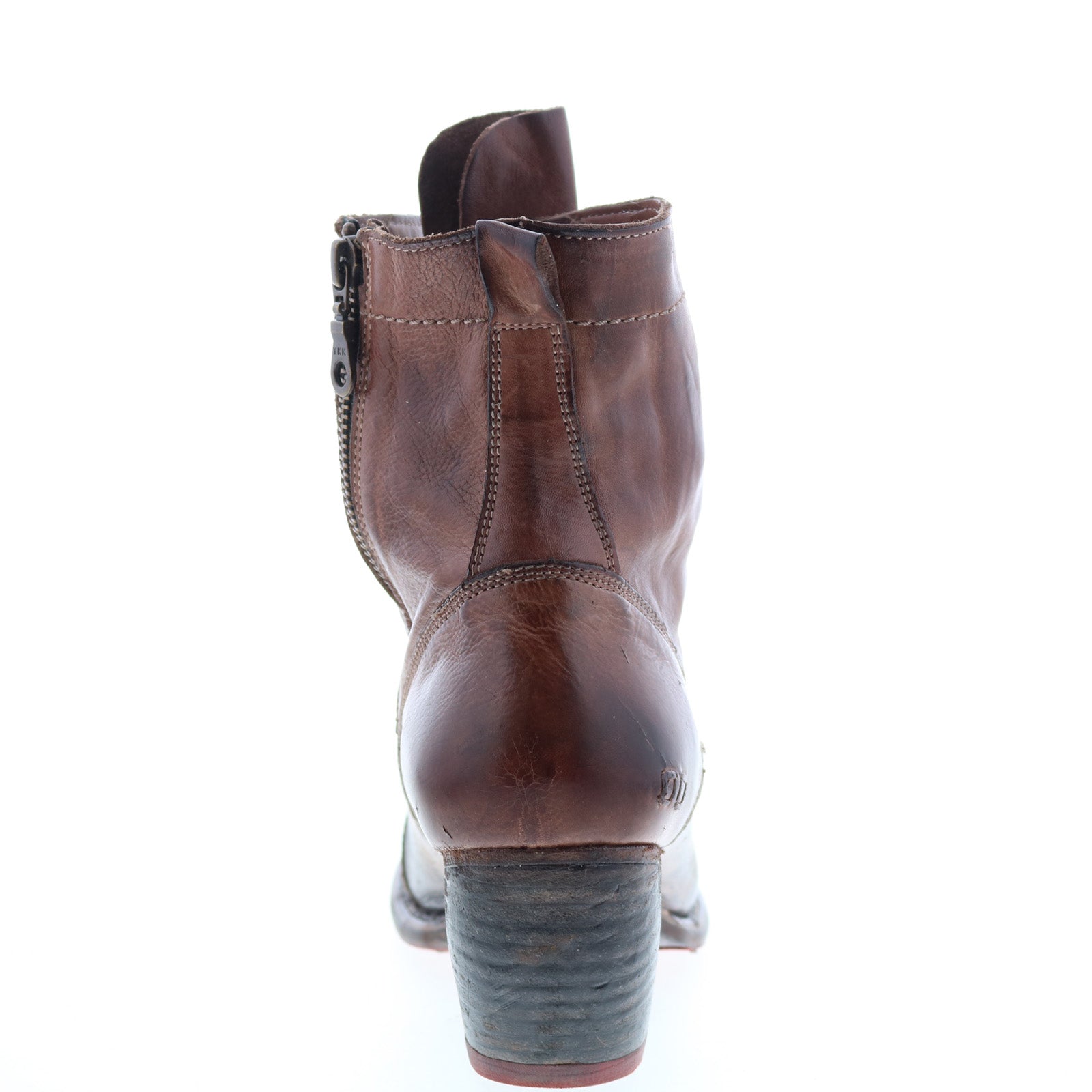 Bed Stu Judgement F385001 Womens Brown Leather Lace Up Casual Dress Boots