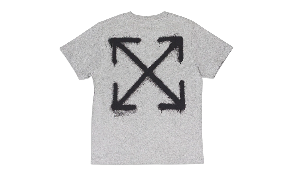 Spray Can Arrow Slim T-Shirt "Grey" OFW MTPS 0071