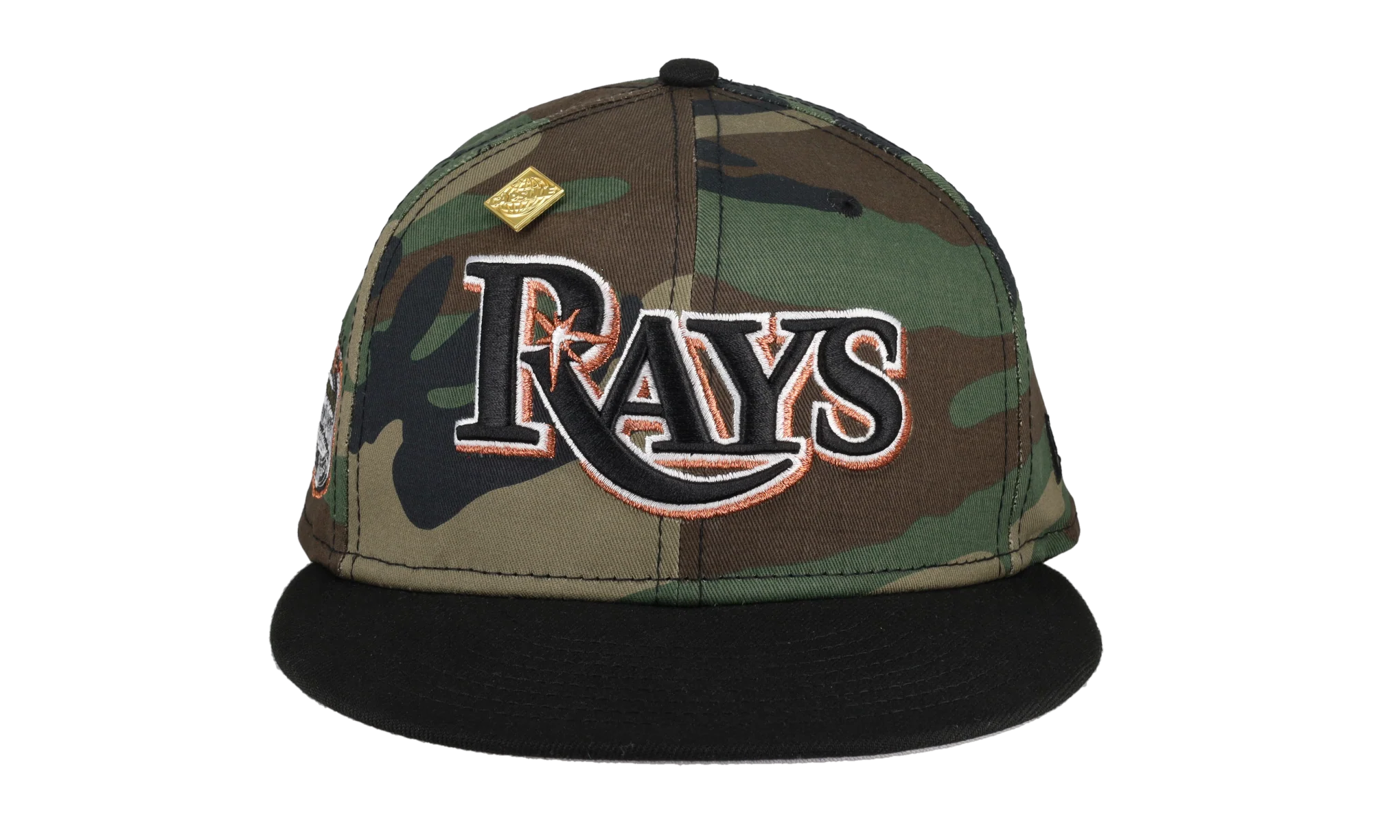 59FIFTY Tampa Bay Rays 2008 All Star Game Patch Fitted Hat "Camo" NE386