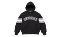 Filled Zip Up Hoodie "SS26 - Black" SU27292