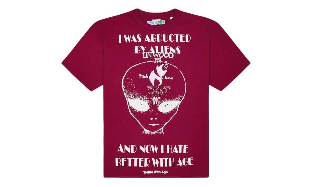 Abducted Tee "Wine" BWA29