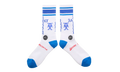 Sinner Sock "White / Blue" SM HR1 0000 109