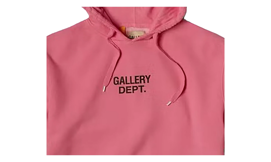 Centered Logo Hoodie Hoodie "Pink" GD017