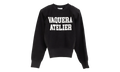 Logo Sweatshirt with Shoulder Pads "Black" VAQ10T015