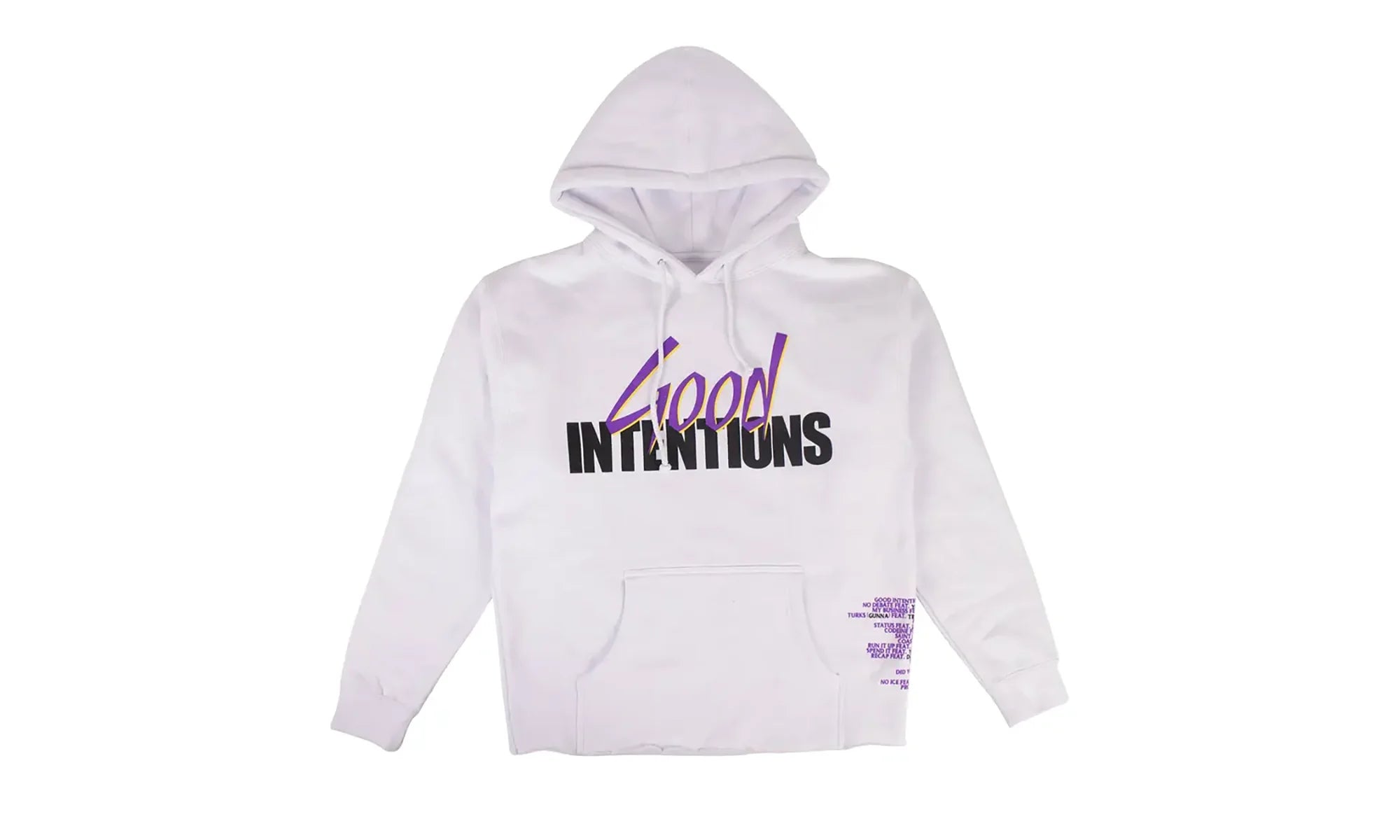 Nav Doves Hoodie "Good Intentions - White" B9OQAS1K