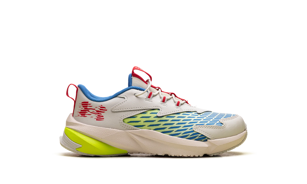 UA BPS Scramjet 7 "Summit White High Vis Yellow Racer Red" 6006928 110
