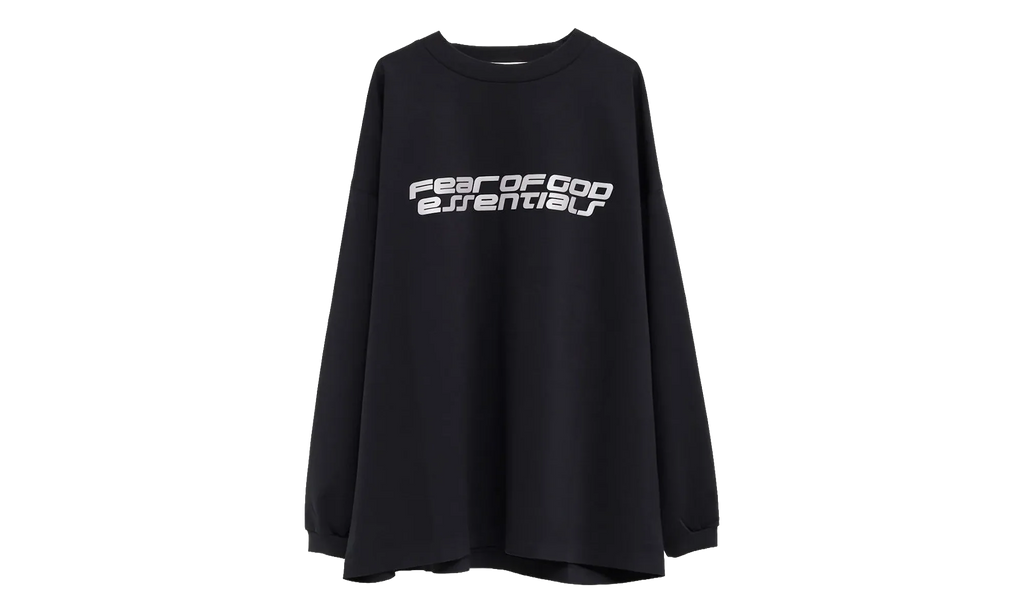 Ponte 90's Reflective Long Sleeve Tee "Vintage Black" 125HO254541F
