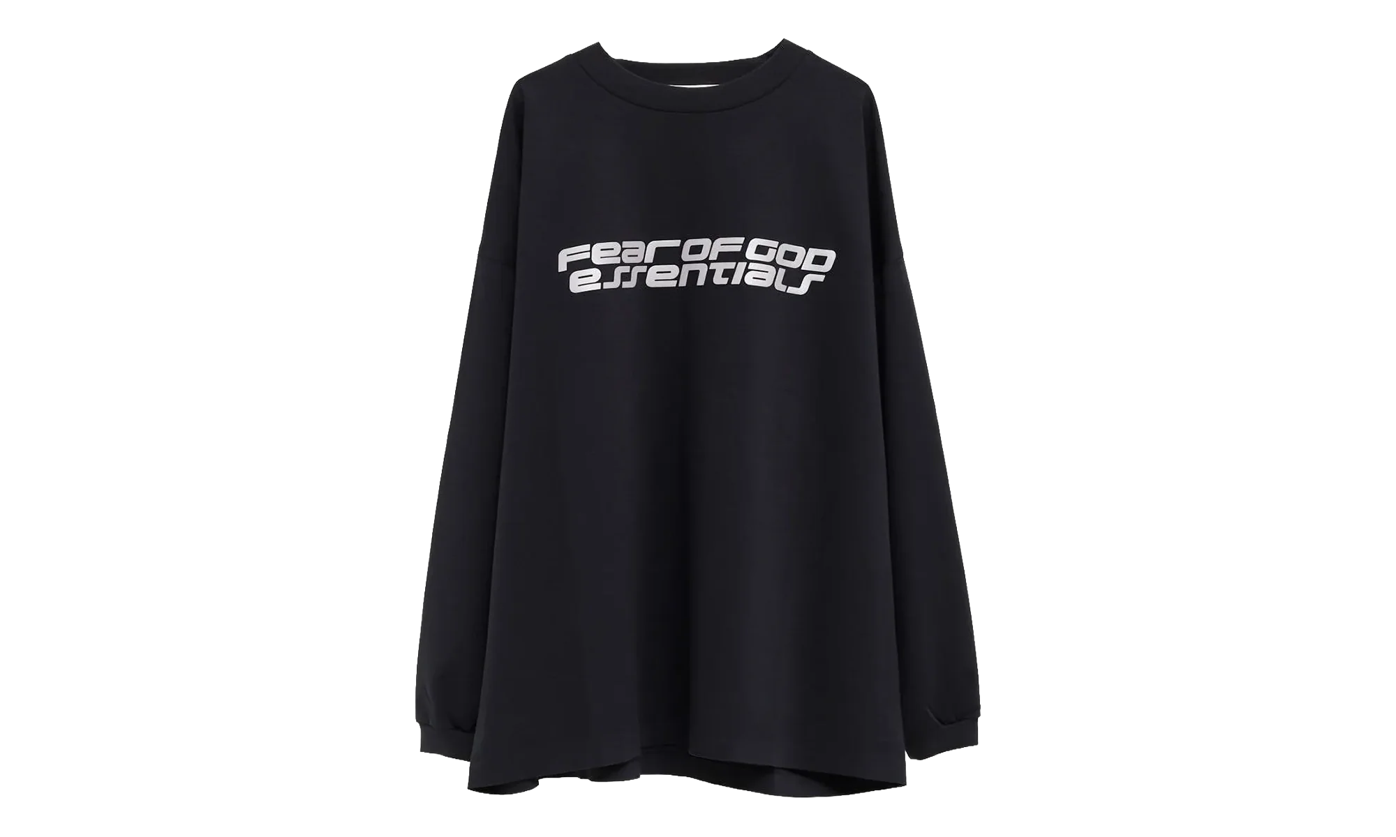 Ponte 90's Reflective Long Sleeve Tee "Vintage Black" 125HO254541F