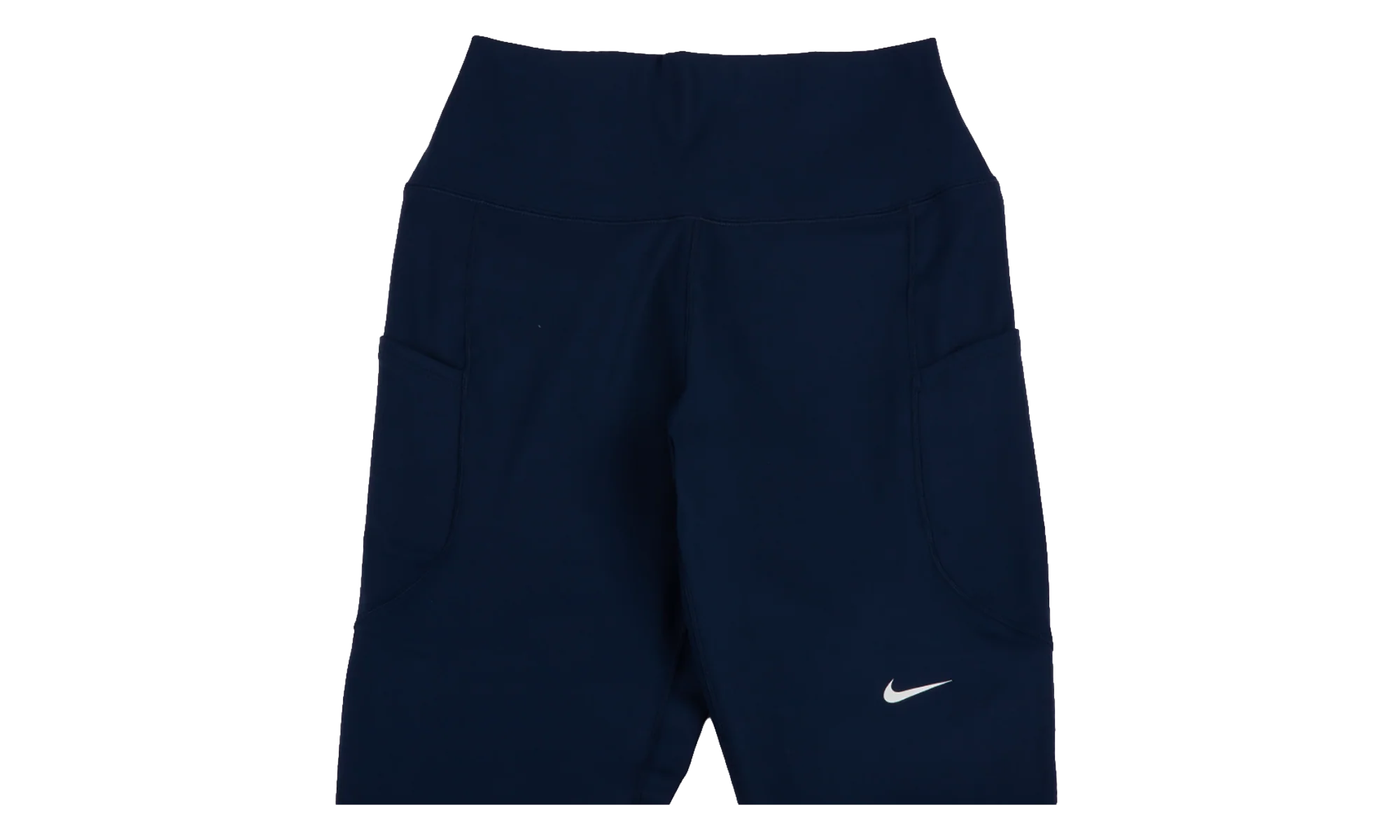 One High-Waisted 7/8 Leggings with Pockets WMNS "Midnight Navy / White" FN3241 413