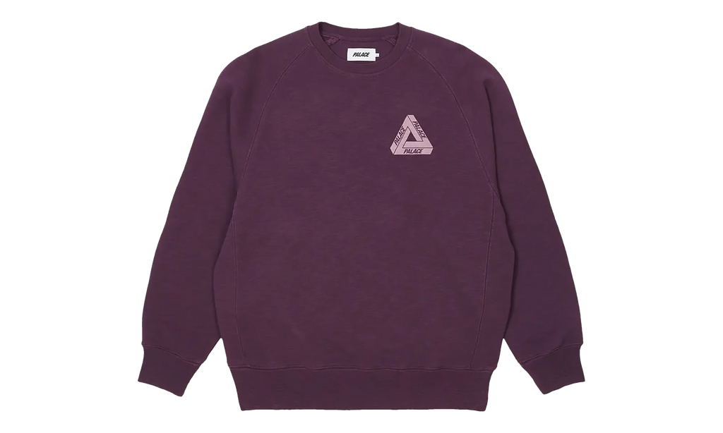 Tri-Ferg Slub Crewneck Sweatshirt "Purple" p0131