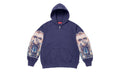 Michael Jackson® Dangerous ZipUp Hooded Sweatshirt "FW25 - Washed Navy" SU26847