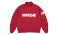 Shop Flag Half Zip Pullover "SS26 - Dark Red - Tokyo" SU27013