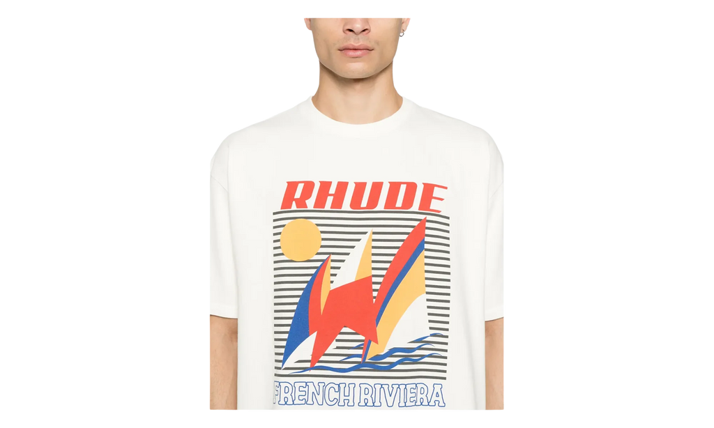 French Riviera T-Shirt "Vintage White" RHPS25TT10012