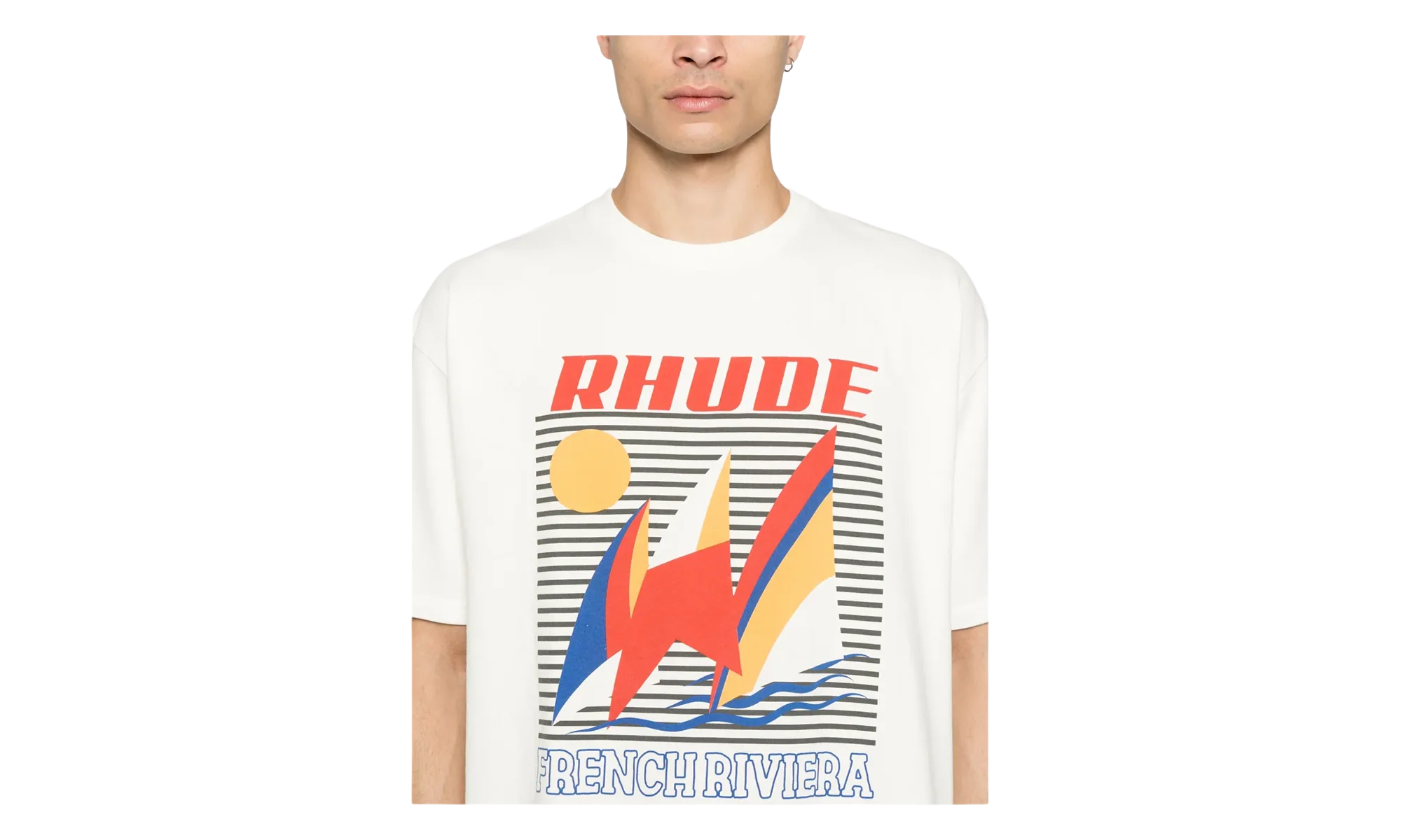 French Riviera T-Shirt "Vintage White" RHPS25TT10012