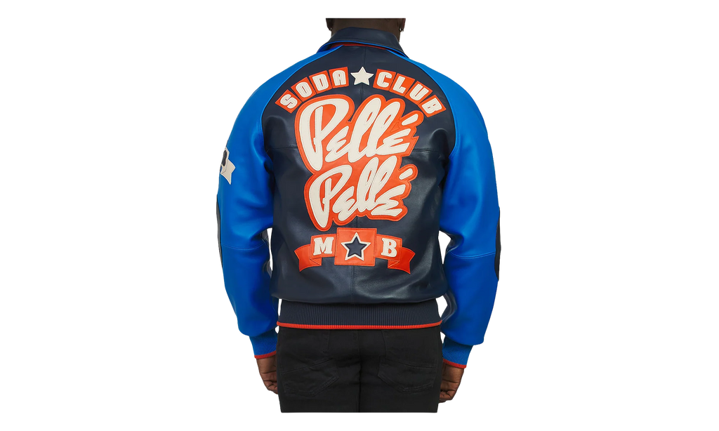 Classic Soda Club Jacket "Navy / Honolulu Blue" PP023