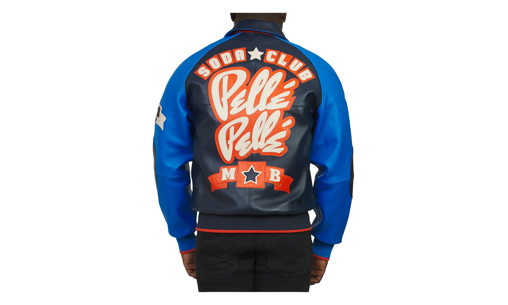 Classic Soda Club Jacket "Navy / Honolulu Blue" PP023
